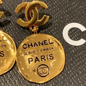 CHANEL Jewelry - *SOLD* Vintage Chanel Rue Cambon Earrings CHANEL Jewelry - *SOLD* Vintage Chanel Rue Cambon Earrings